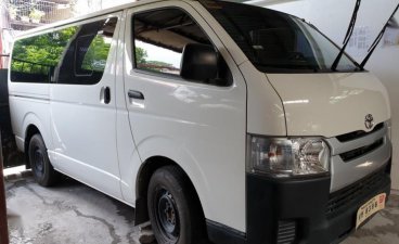 White Toyota Hiace 2017 at 20000 km for sale