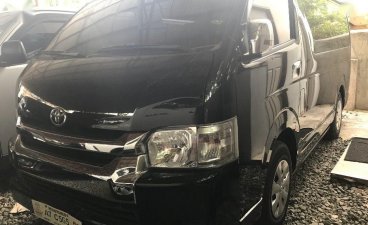 Black Toyota Hiace 2018 for sale in Manual