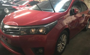 Selling Red Toyota Altis 2017 in Quezon City