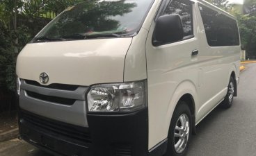 White Toyota Hiace 2019 for sale in Quezon City