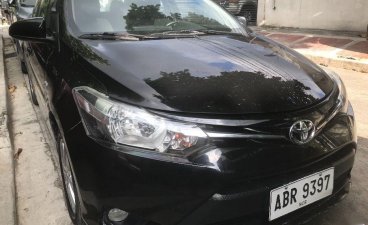 Selling Black Toyota Vios 2016 at 10000 km in Quezon City