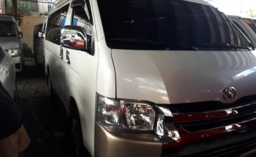 Selling 2nd Hand Toyota Hiace 2017 Automatic Diesel at 20000 km in Quezon City