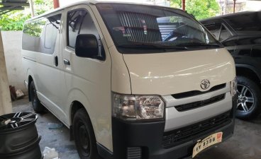 Sell 2nd Hand 2017 Toyota Hiace Manual Diesel at 20000 km in Quezon City