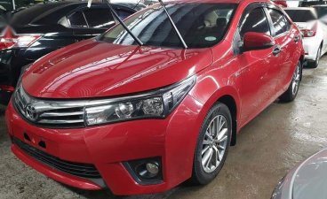 Red Toyota Altis 2017 Automatic Gasoline for sale in Quezon City