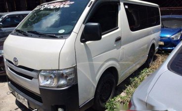 Selling White Toyota Hiace 2016 at 241000 KM in Makati