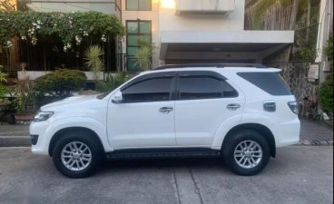 White Toyota Fortuner 2014 at 70000 km for sale in Cebu City