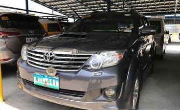 Grey Toyota Fortuner 2014 at 48000 km for sale 