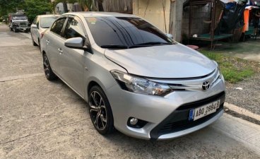 Silver Toyota Vios 2015 Sedan for sale in Manila