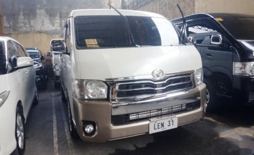 White Toyota Hiace 2017 Van for sale in Manila