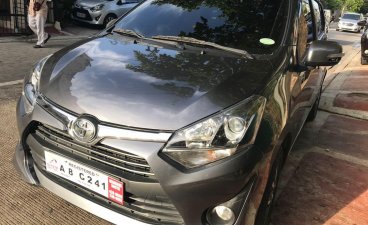 Selling Grey Toyota Wigo 2019 in Quezon City 