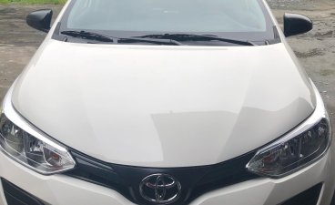 White Toyota Vios 2019 Sedan Manual Gasoline for sale