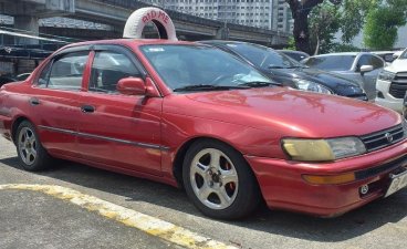 Red Toyota Corolla 1995 for sale in Parañaque 