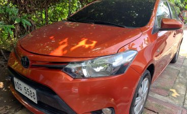 Selling Orange Toyota Vios 2017 in Quezon City 