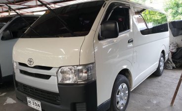 White Toyota Hiace 2018 Manual for sale