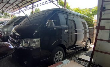 Black 2019 Toyota Hiace for sale in Quezon City