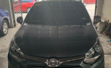 Gray Toyota Wigo 2017 Automatic for sale in Quezon City