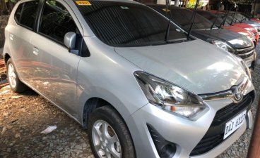 Silver Toyota Wigo 2019 for sale in Quezon City