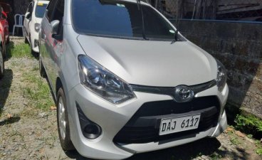 Silver Toyota Wigo 2019 for sale in Quezon City