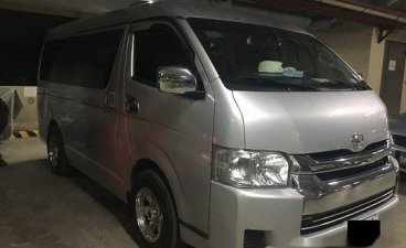 Silver Toyota Hiace 2016 at 21000 km for sale 