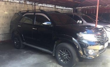 Selling Black Toyota Fortuner 2015 Automatic Diesel at 46000 km 