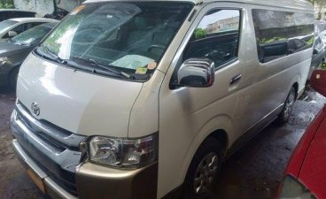 Sell White 2017 Toyota Hiace Manual Diesel at 74000 km 