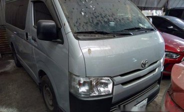 Silver Toyota Hiace 2017 at 21000 km for sale