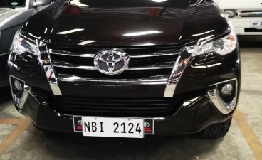 Black Toyota Fortuner 2018 Automatic Diesel for sale 
