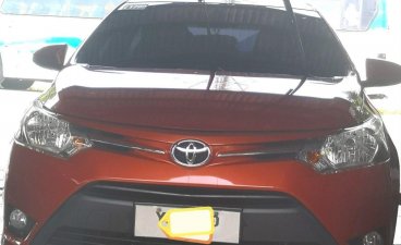 Selling Orange Toyota Vios 2016 Sedan Automatic Gasoline