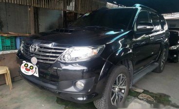 Sell Black 2015 Toyota Fortuner at 79000 km 