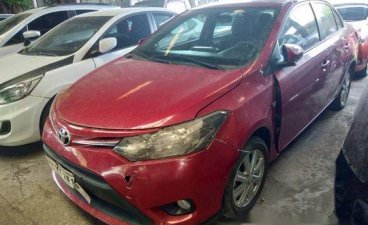 Red Toyota Vios 2017 for sale in Makati