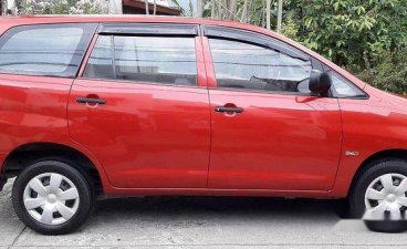 Sell Red 2010 Toyota Innova Manual Diesel at 95000 km 
