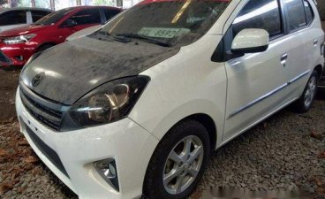 White Toyota Wigo 2017 for sale in Makati 