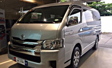 Selling Silver Toyota Hiace 2017 Van Automatic Diesel at 5600 km 