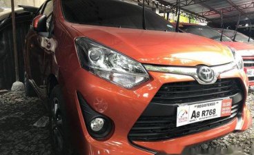 Selling Orange Toyota Wigo 2019 Manual Gasoline 
