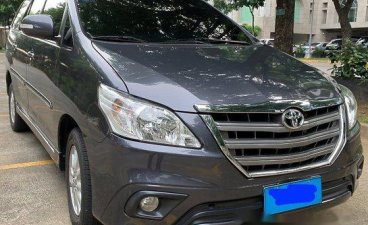 Grey Toyota Innova 2014 at 59000 km for sale