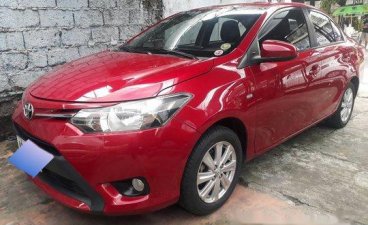 Sell Red 2016 Toyota Vios at 48000 km