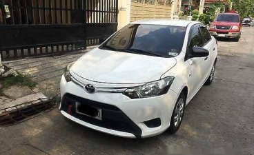 White Toyota Vios 2014 at 62224 km for sale