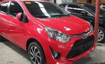 Sell Red 2018 Toyota Wigo Manual Gasoline at 2800 km