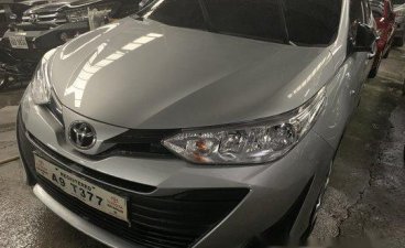 Silver Toyota Vios 2019 Manual Gasoline for sale