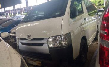 White Toyota Hiace 2018 Manual Diesel for sale