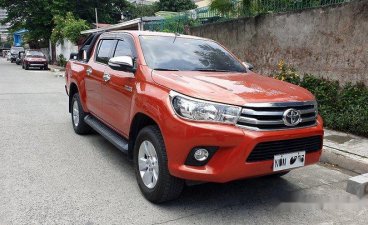 Sell Orange 2017 Toyota Hilux Automatic Diesel at 28000 km 