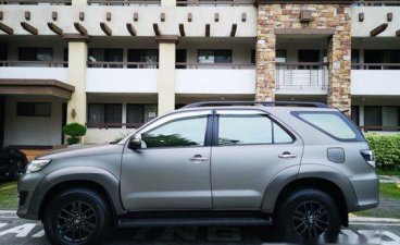 Sell Grey 2015 Toyota Fortuner at 70000 km