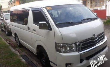 Selling White Toyota Hiace 2018 in Taguig 