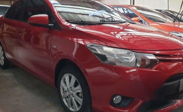 Red Toyota Vios 2017 for sale 