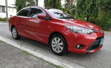 Sell Red 2014 Toyota Vios Sedan at 80000 km 