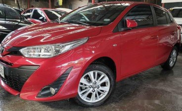 Red Toyota Yaris 2018 for sale 