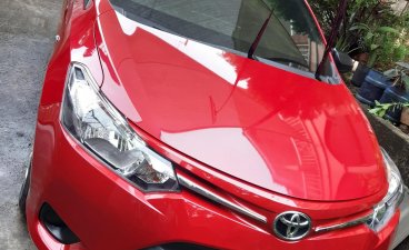 Selling Red Toyota Vios 2018 Sedan Manual Gasoline at 4100 km 