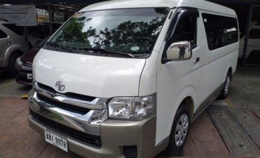 White Toyota Hiace 2016 at 40014 km for sale