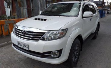 White Toyota Fortuner 2015 for sale in Marikina