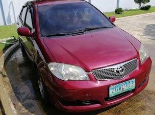 Sell Red 2007 Toyota Vios at 155000 km 